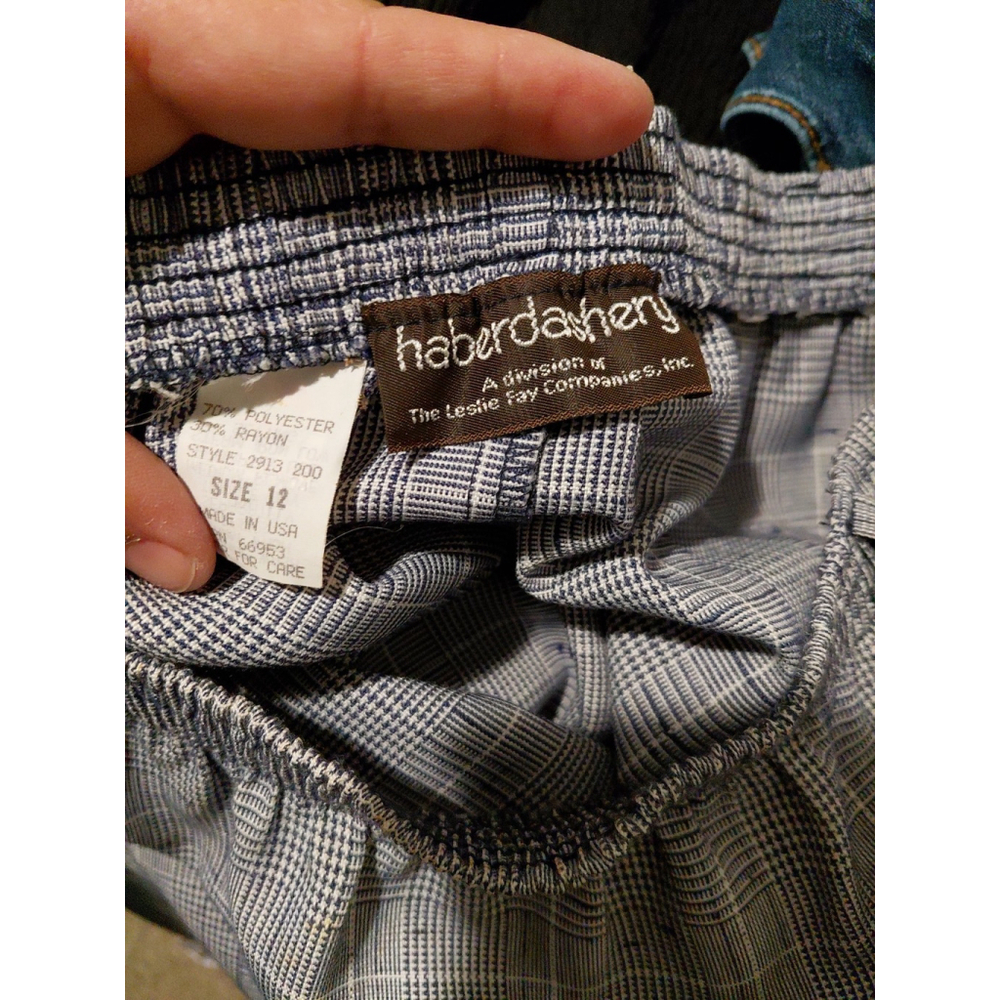 Women's Haberdashery Skirt Size 12 Vintage Midi Length - Picture 3 of 3
